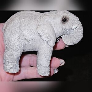 Baby Elephant Figurine 3.5" x 3" x 1.5"